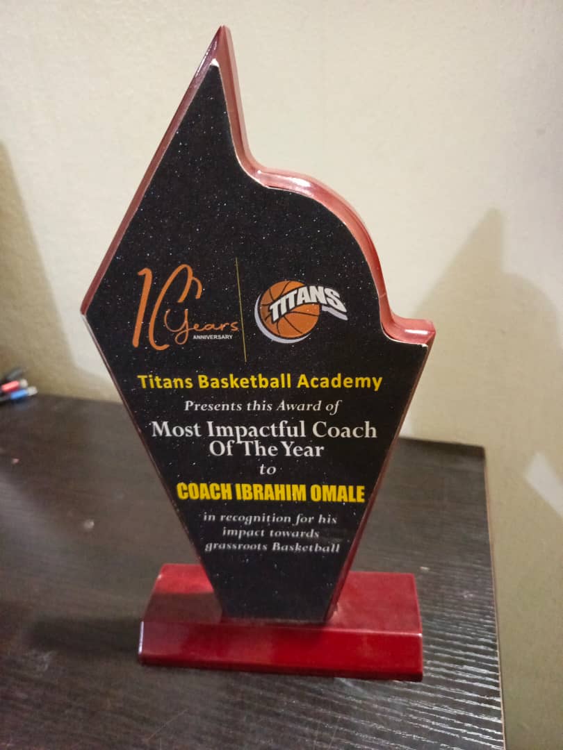 Most Impactful Coach Award