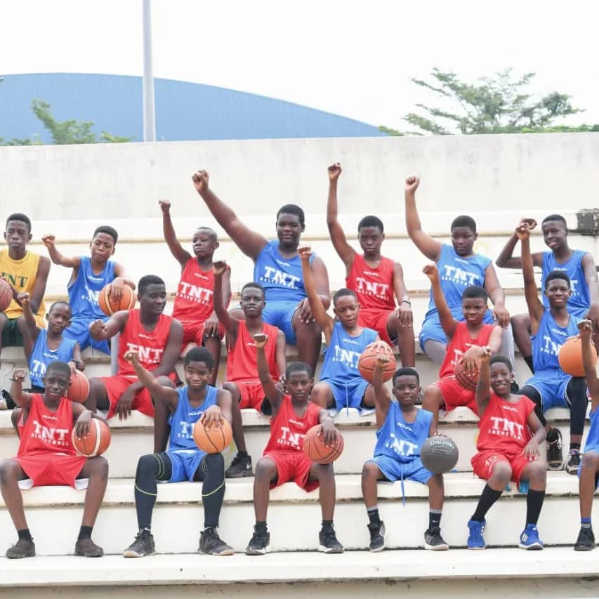 TNT Panthers players and coaches