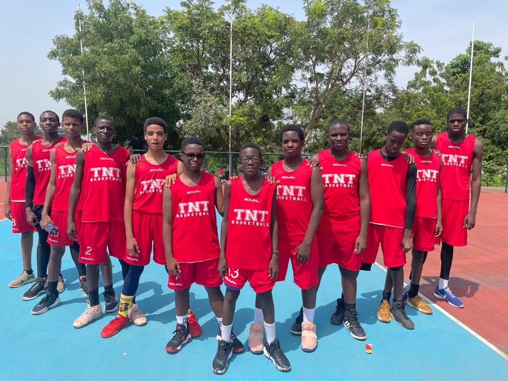 TNT Panthers players and coaches