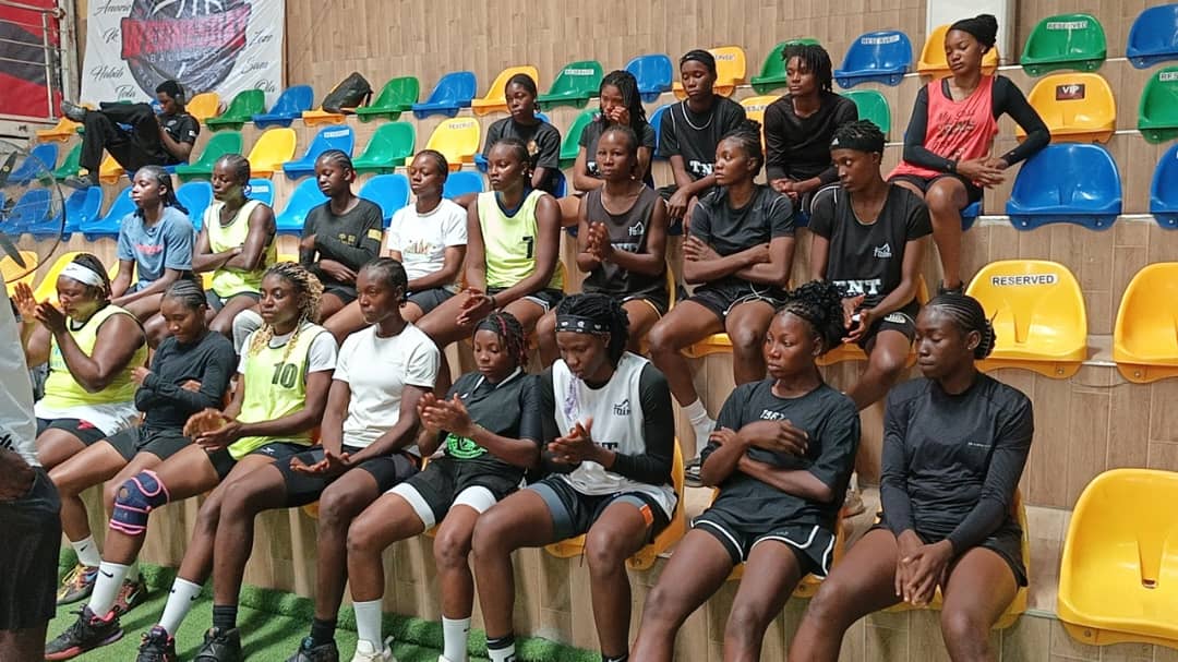 TNT Basketball Academy players training